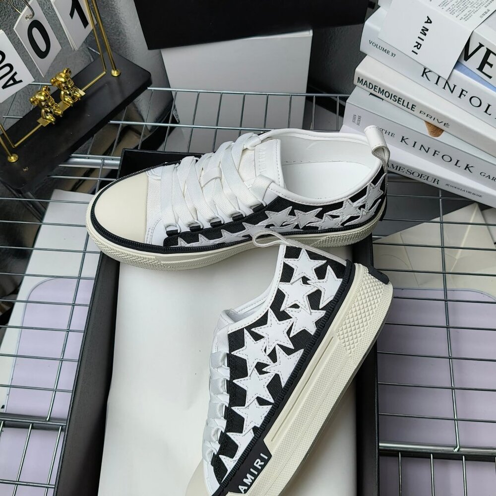 AMIRI New men lace-up versatile canvas shoes - Picture 3 of 6